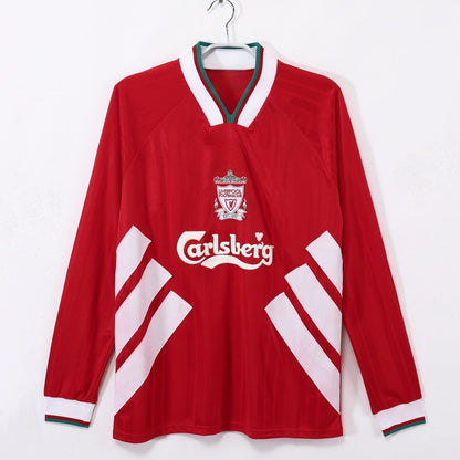 Liverpool Maillot Manches Longues Domicile Rétro 1993/1995