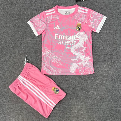 Real Madrid Ensemble Enfant Dragon Rose 25/26
