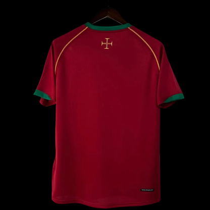Portugal Maillot Domicile Rétro 2006 – vue 2