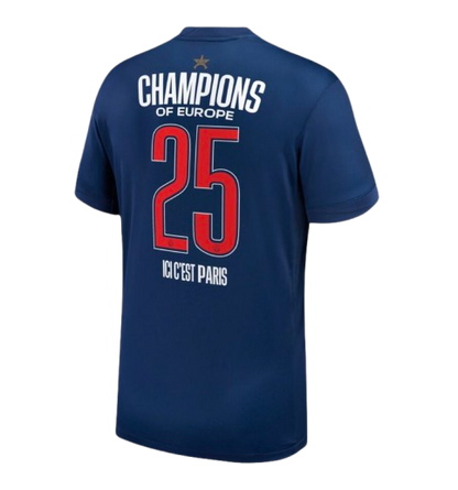 Paris SG Maillot Champions (floqué) 24/25 – vue 3