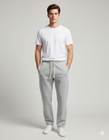 Pantalon de survêtement à coupe régulière - Gris