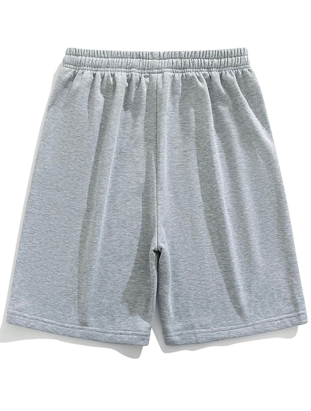 Short à coupe régulière - Gris