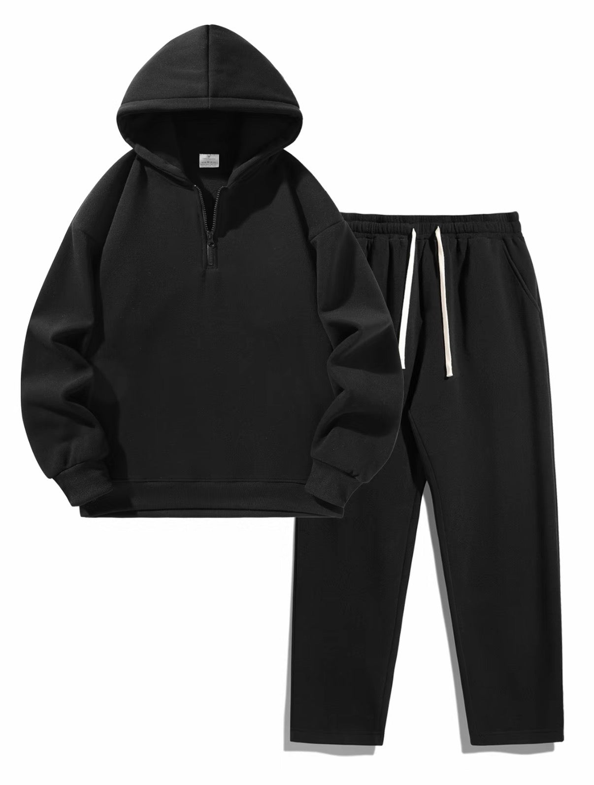Ensemble 2 pièces décontracté - Noir