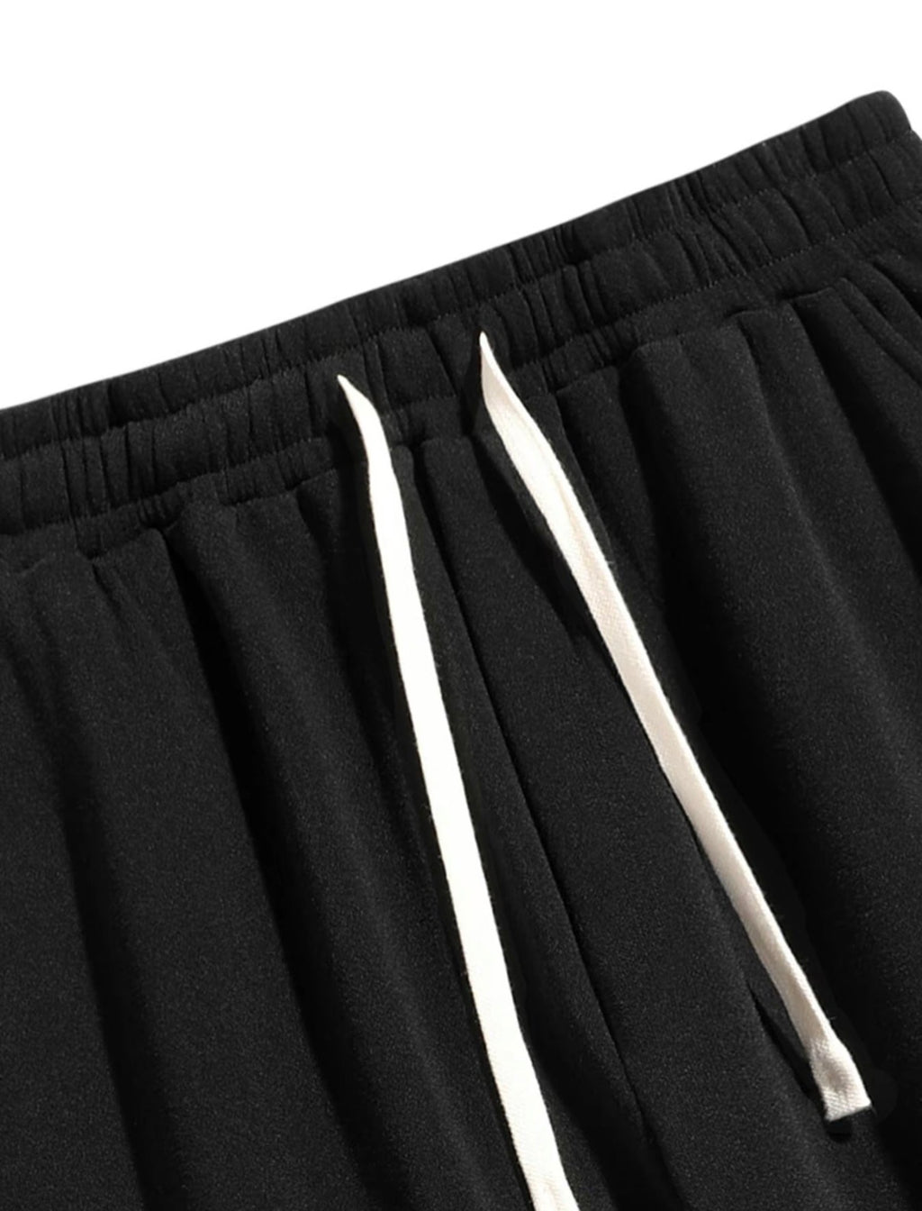 Pantalon de survêtement à coupe serrée - Noir