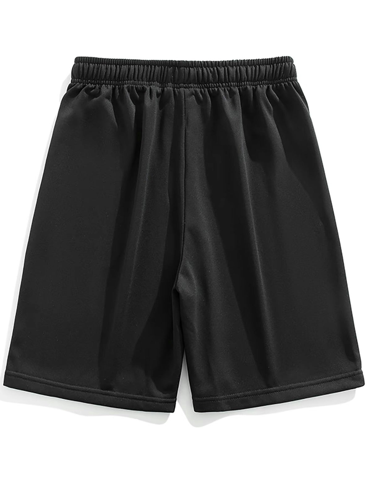 Short à coupe régulière - Noir