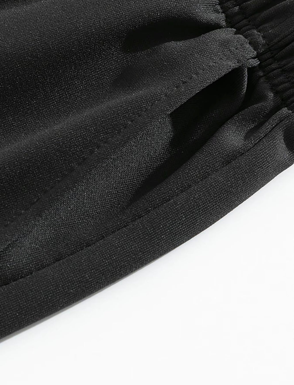 Short à coupe régulière - Noir
