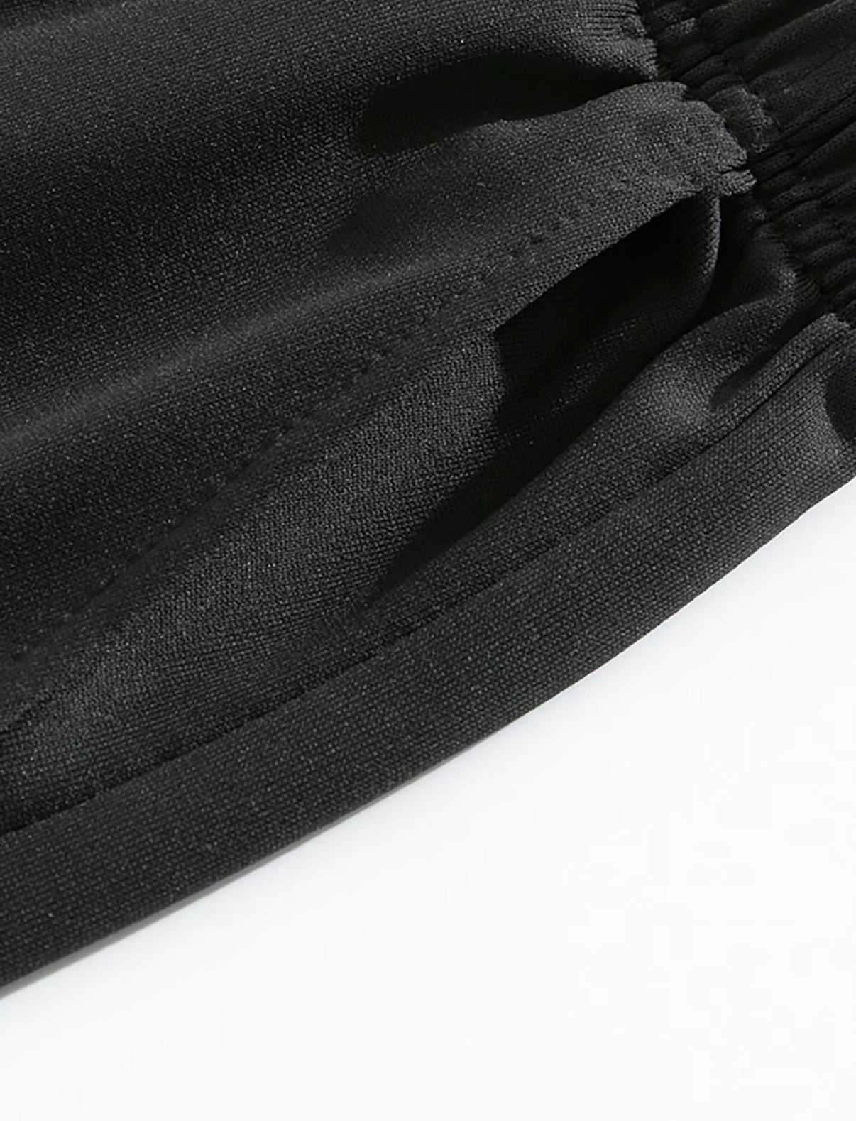Short à coupe régulière - Noir