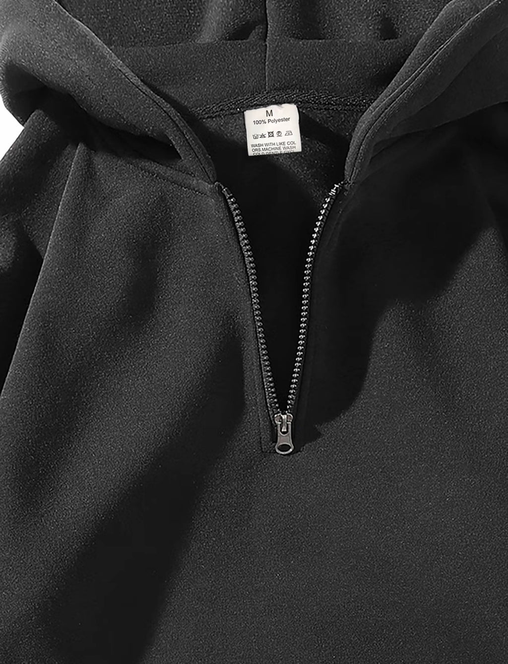 sweat à capuche - Noir