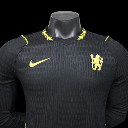 Chelsea Maillot Manches Longues Extérieur 26/27 – Version Player – vue 3