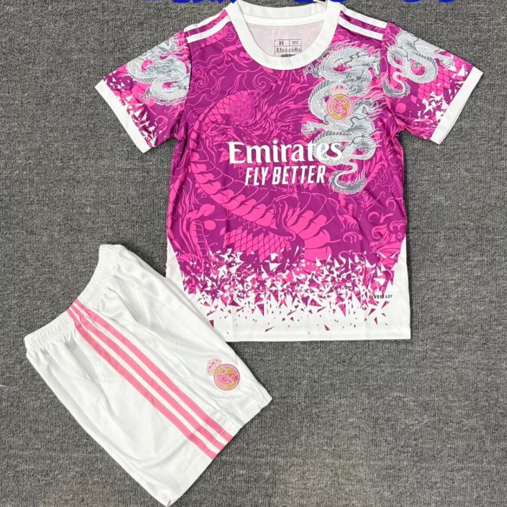 Real Madrid Ensemble Enfant Spécial Rose A 25/26