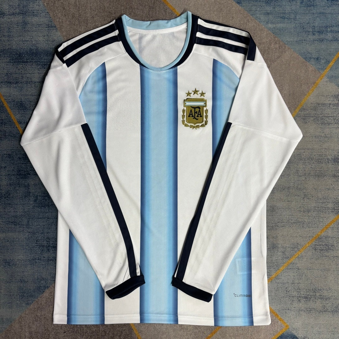 Argentine Maillot Manches Longues Domicile 25/26