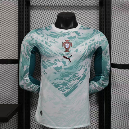 Portugal Maillot Manches Longues Extérieur 25/26 – Version Player