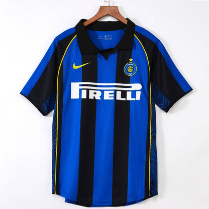Inter Milan Maillot Domicile Rétro 2001/2002
