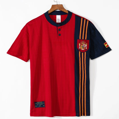 Espagne Maillot Domicile Rétro 1996