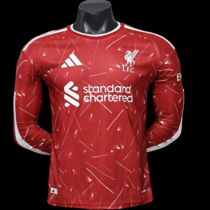 Liverpool Maillot Manches Longues Domicile 26/27 – Version Player