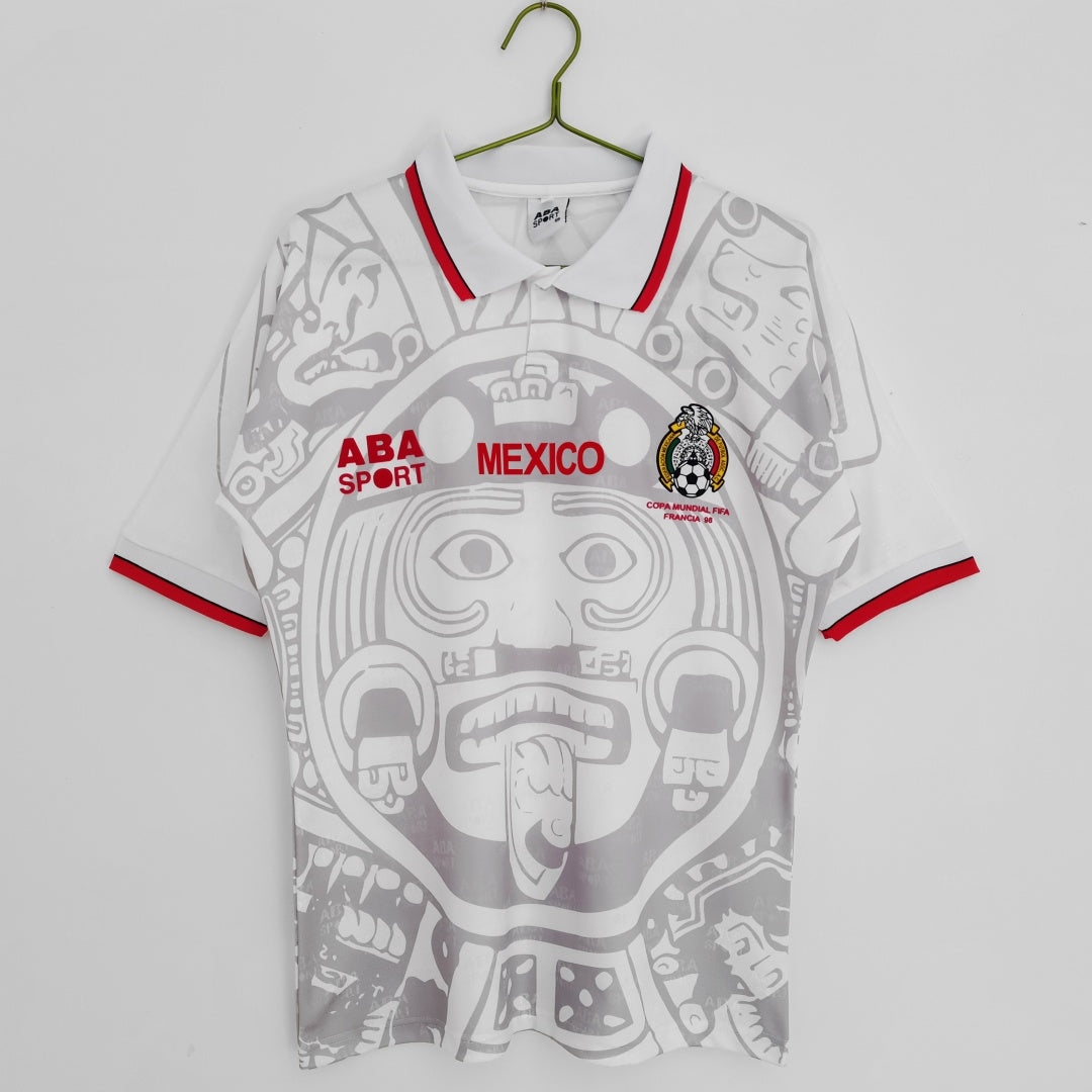 Mexique Maillot Extérieur Rétro 1998