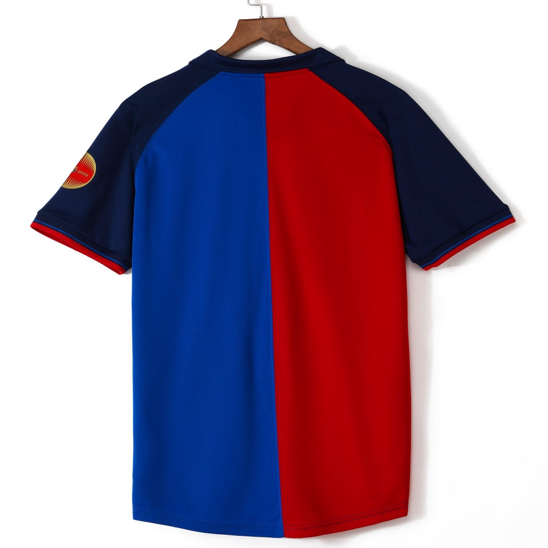 Barcelone Maillot Domicile Rétro 1999/2000 – vue 2