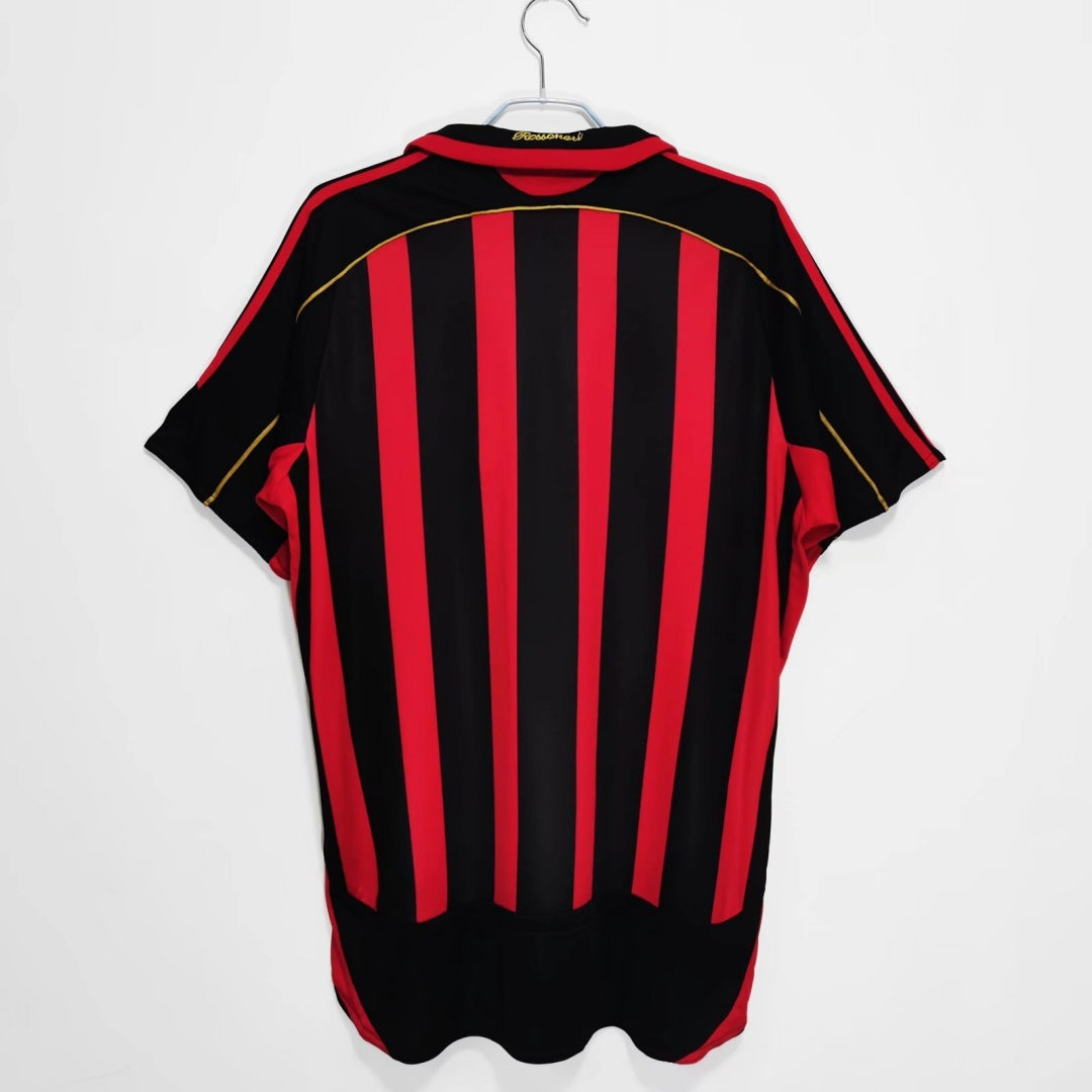 Milan AC Maillot Domicile Rétro 2006/2007 – vue 2