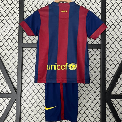2014-2015 Ensemble Enfant Barcelone Domicile Rétro – vue 2