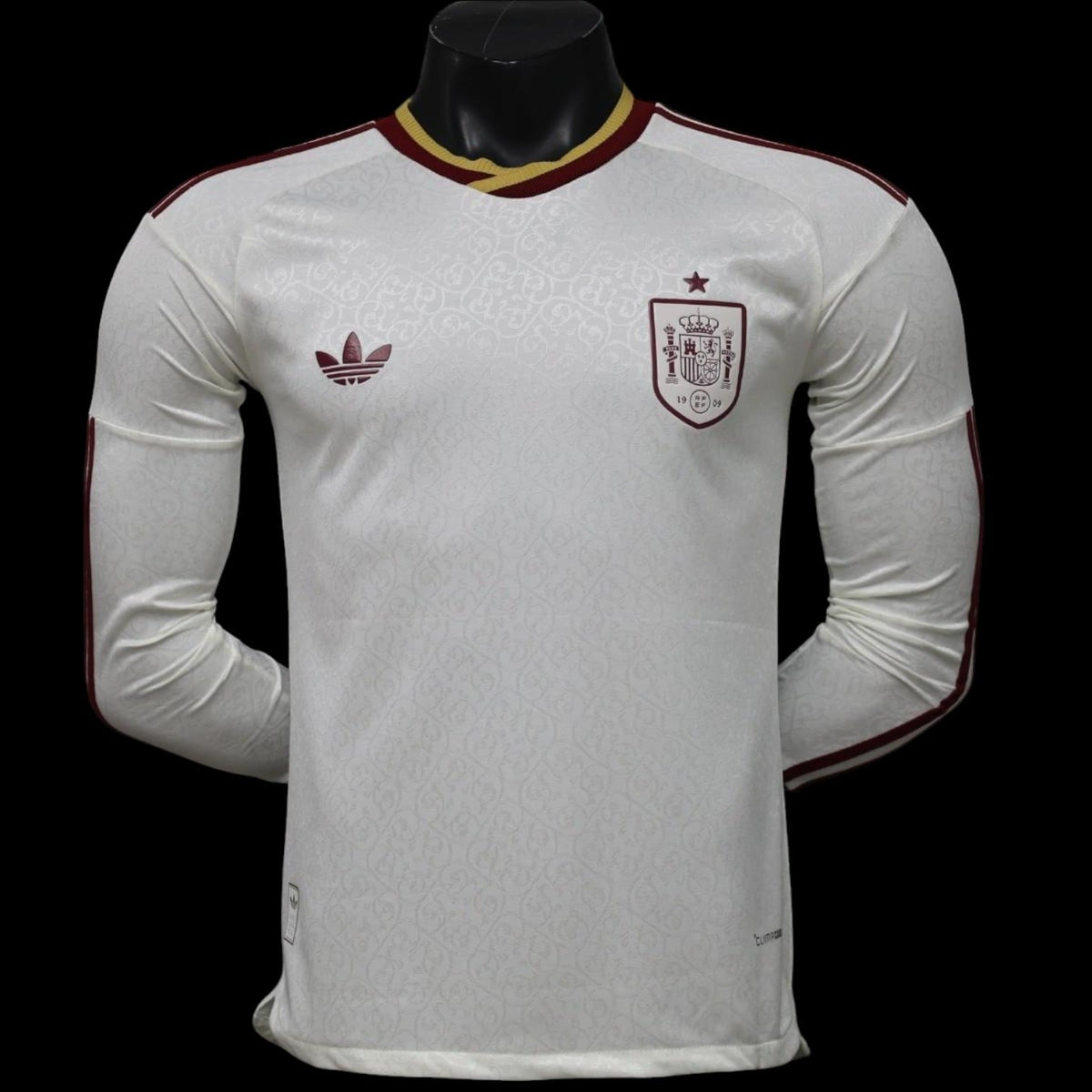 Espagne Maillot Manches Longues Extérieur 26/27 – Version Player
