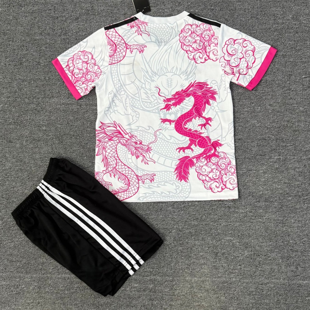 Real Madrid Ensemble Enfant Spécial Rose Dragon 25/26 – vue 2