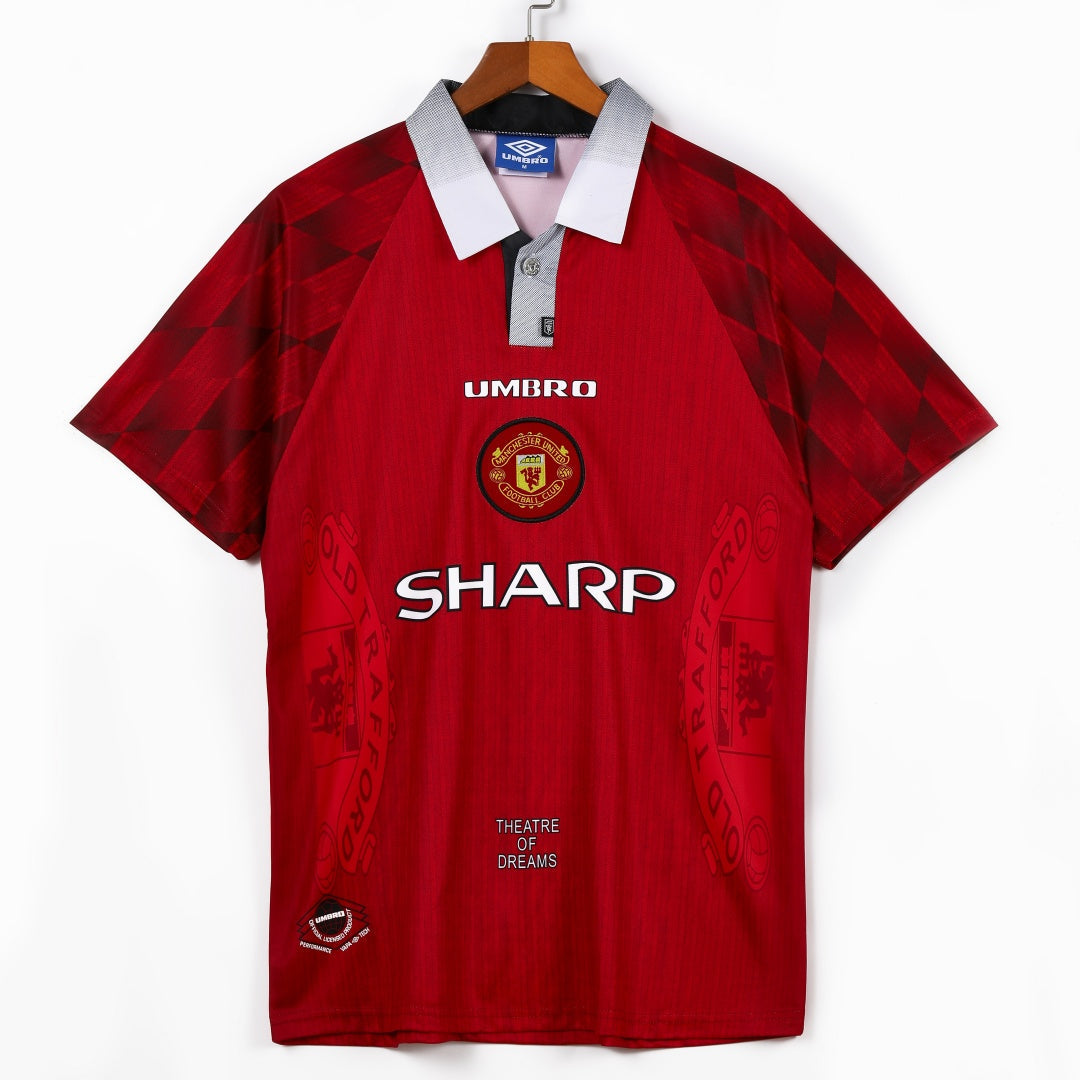 Manchester United Maillot Domicile Rétro 1996/1997
