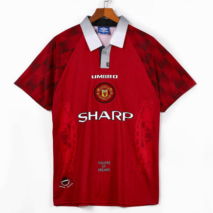 Manchester United Maillot Domicile Rétro 1996/1997