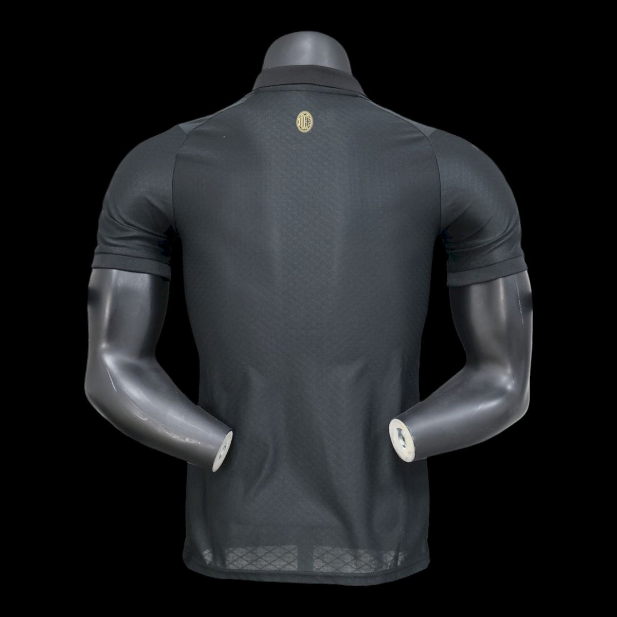 Milan AC Maillot 125th Anniversary Edition Retro Noir – Version Player – vue 2
