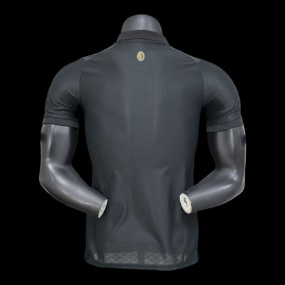 Milan AC Maillot 125th Anniversary Edition Retro Noir – Version Player – vue 2