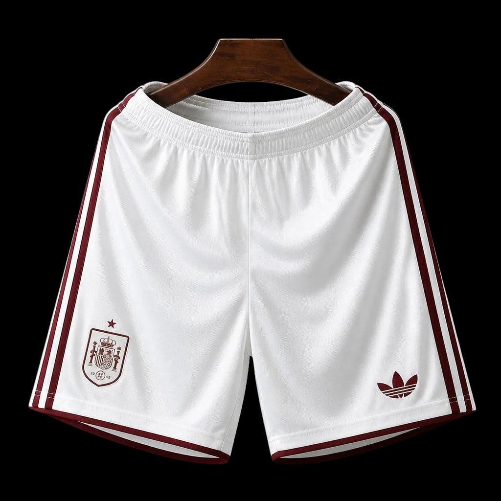 Espagne Short Extérieur White 26/27