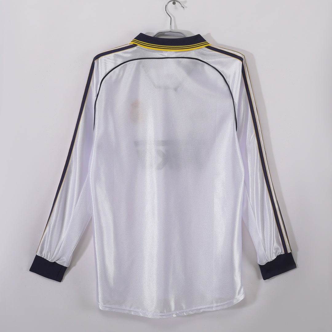 Real Madrid Maillot Manches Longues Domicile Rétro 1998/2000 – vue 2
