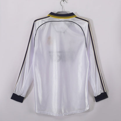 Real Madrid Maillot Manches Longues Domicile Rétro 1998/2000 – vue 2