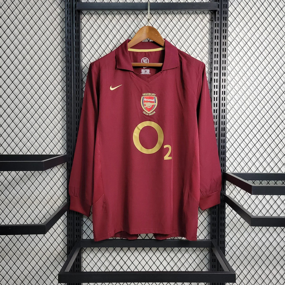 Arsenal Maillot Manches Longues Rétro 05/06