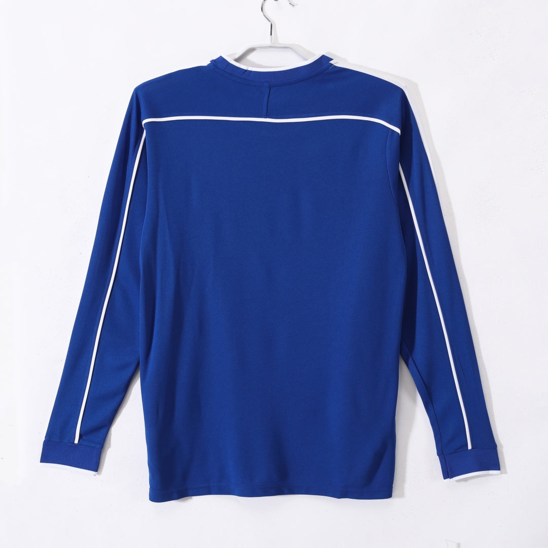 Brésil Maillot Manches Longues Extérieur Rétro 1998 – vue 2