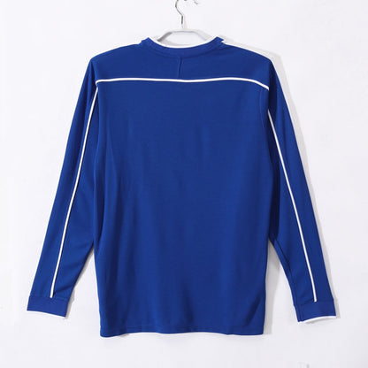 Brésil Maillot Manches Longues Extérieur Rétro 1998 – vue 2