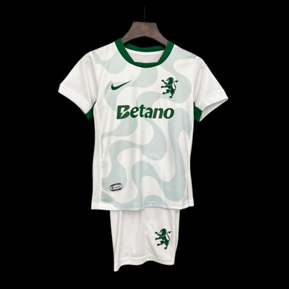 Sporting Portugal Maillot Extérieur 25/26 – Enfant