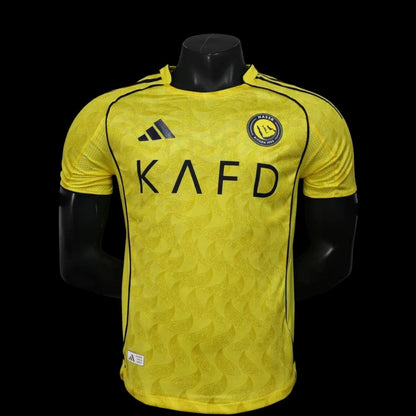 Al Nassr Maillot Domicile 25/26 – Version Player