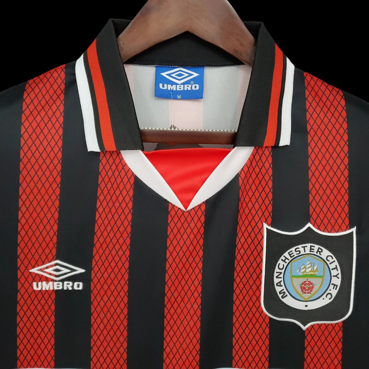 Manchester City Maillot Rétro 94/96 – vue 3