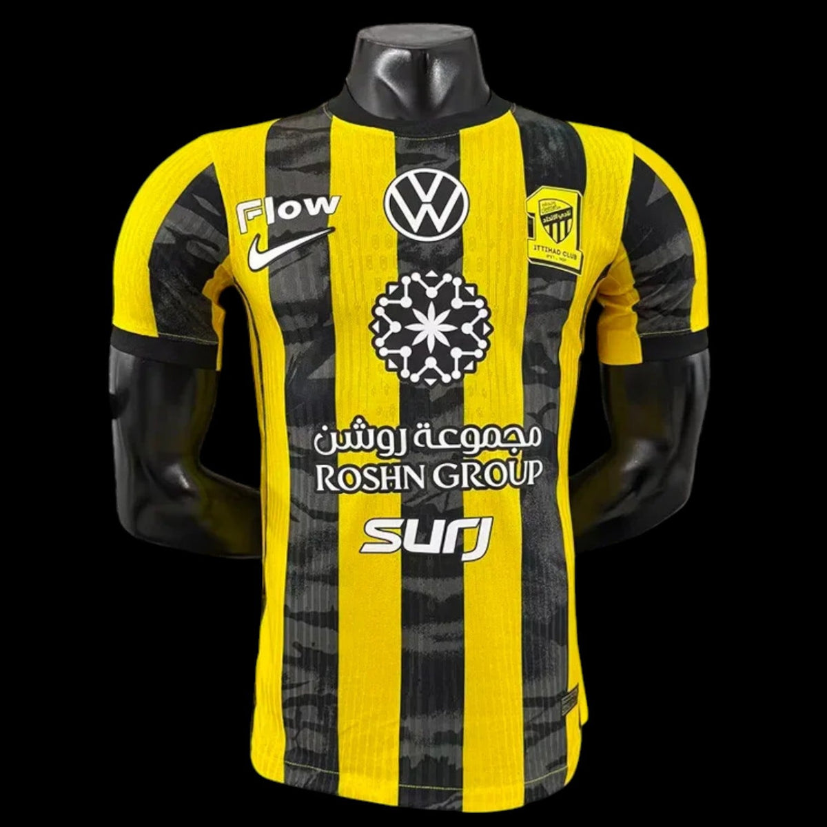 Al Ittihad Maillot Domicile 25/26 – Version Player