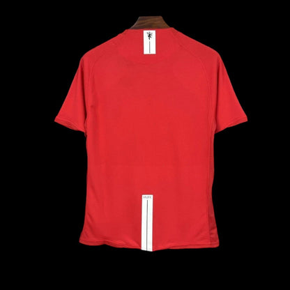 Manchester United Maillot Domicile UCL Rétro 2007/08 – vue 2