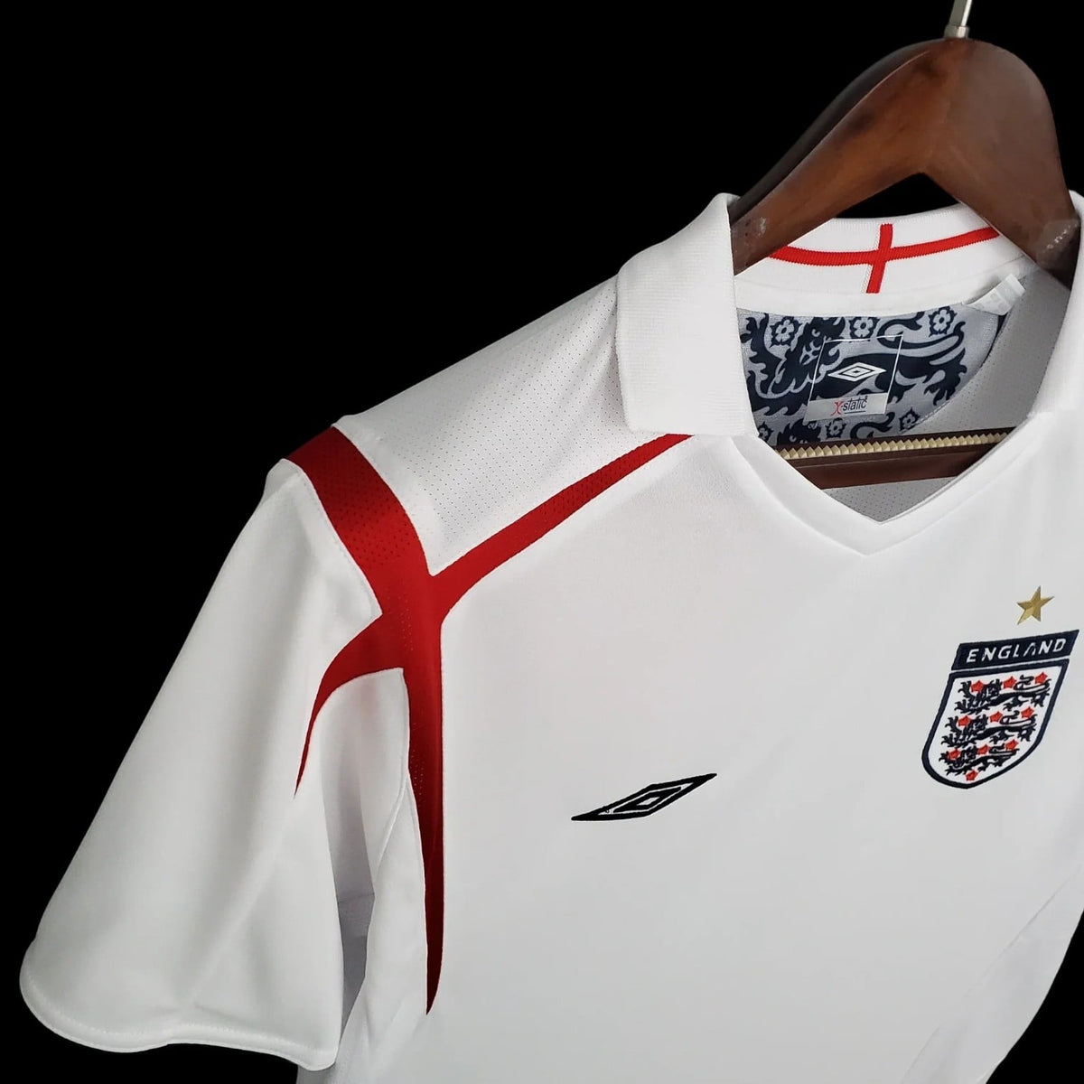 Angleterre Maillot Rétro 2006 – vue 5